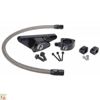 07.5-18 6.7L CUMMINS COOLANT BYPASS KIT W/ STAINLESS STEEL BRAIDED LINE